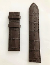 Original Tissot Powermatic 22mm T086408A / T086407A Brown Leather Band Strap