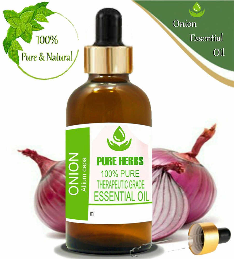 Pure Herbs Onion 100% Pure & Natural Allium cepa Essential Oil