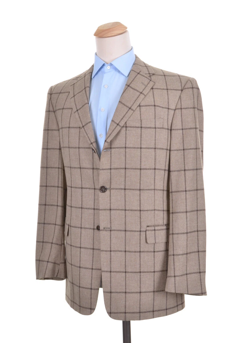 Burberry plaid best sale blazer