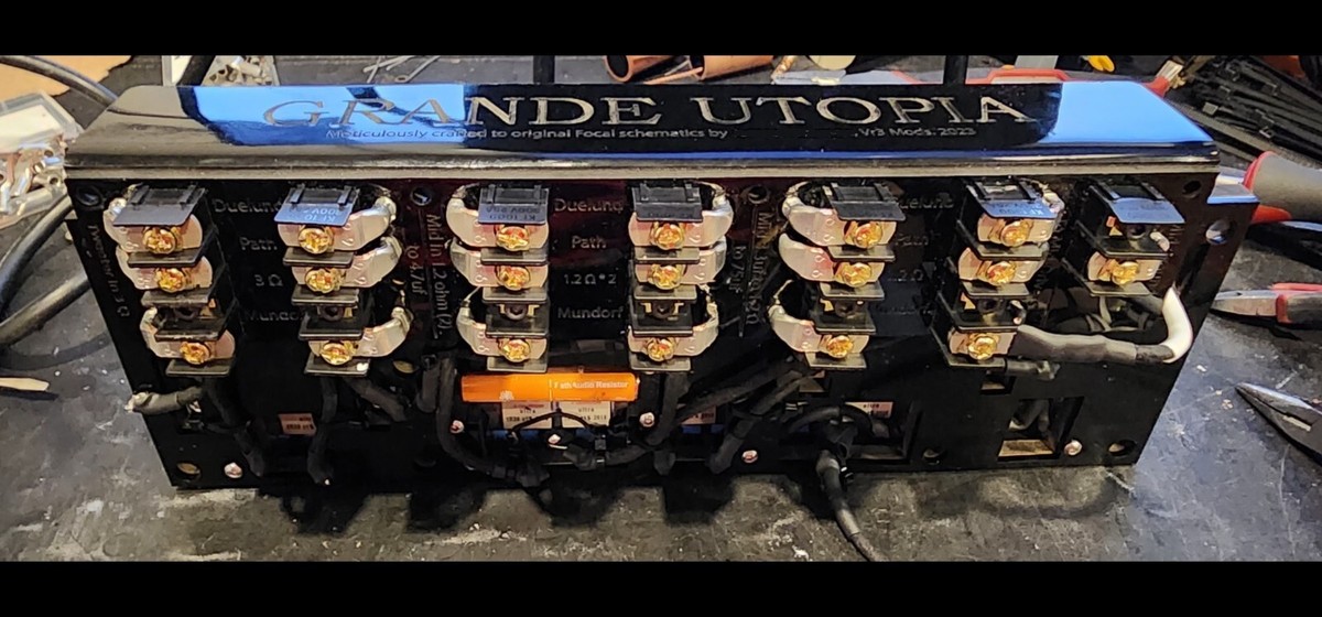 JM Lab Focal 1st Gen Grande Utopia Vr3 Crossover Modification | eBay