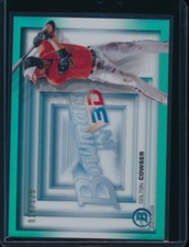 COLTON COWSER 2022 Bowman Chrome Prospects in 3D AQUA REFRACTOR #/125 Rookie RC