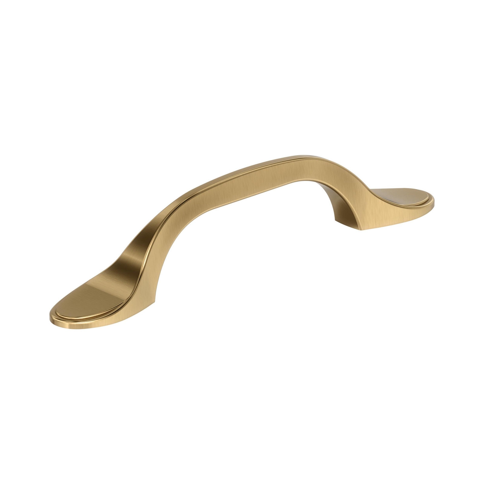BP21935CZ Champagne Bronze Cabinet Pull | 3 inch (76mm) Center-to-Center Cabinet