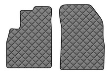 AUTO Vordere Fußmatten für NISSAN MICRA IV K13 05.10-12.16 Limousine Kombi GRAU