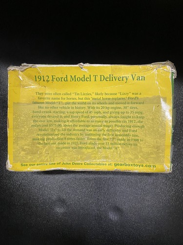 JOHN DEERE 1912 Ford Model T Delivery Van 1/24 Scale - New in box (3.1) - Picture 3 of 4