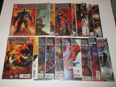Thanos #1-18 + 2018 Annual #1 + Legacy #1 Lemire Cates Marvel Comics