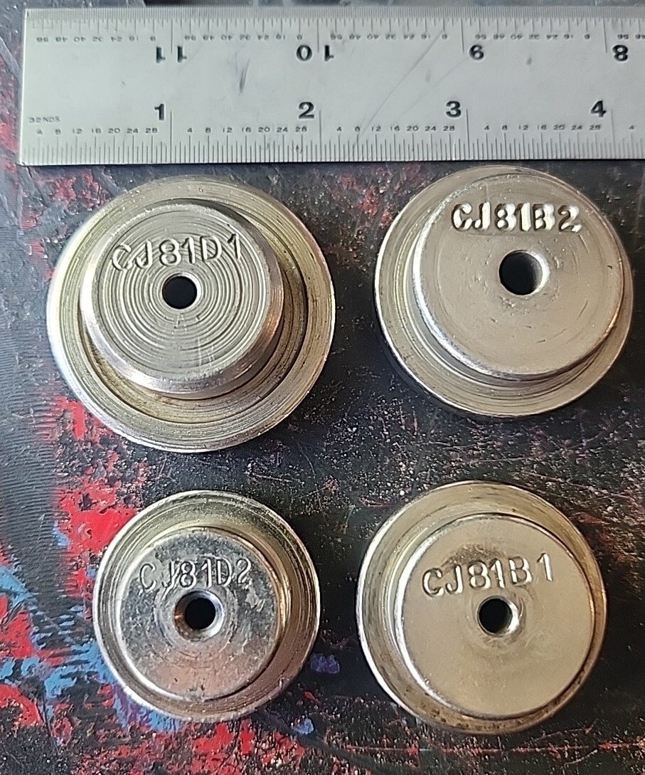 Snap On Tools Centering Adaptor Set For Differential Side Bearing