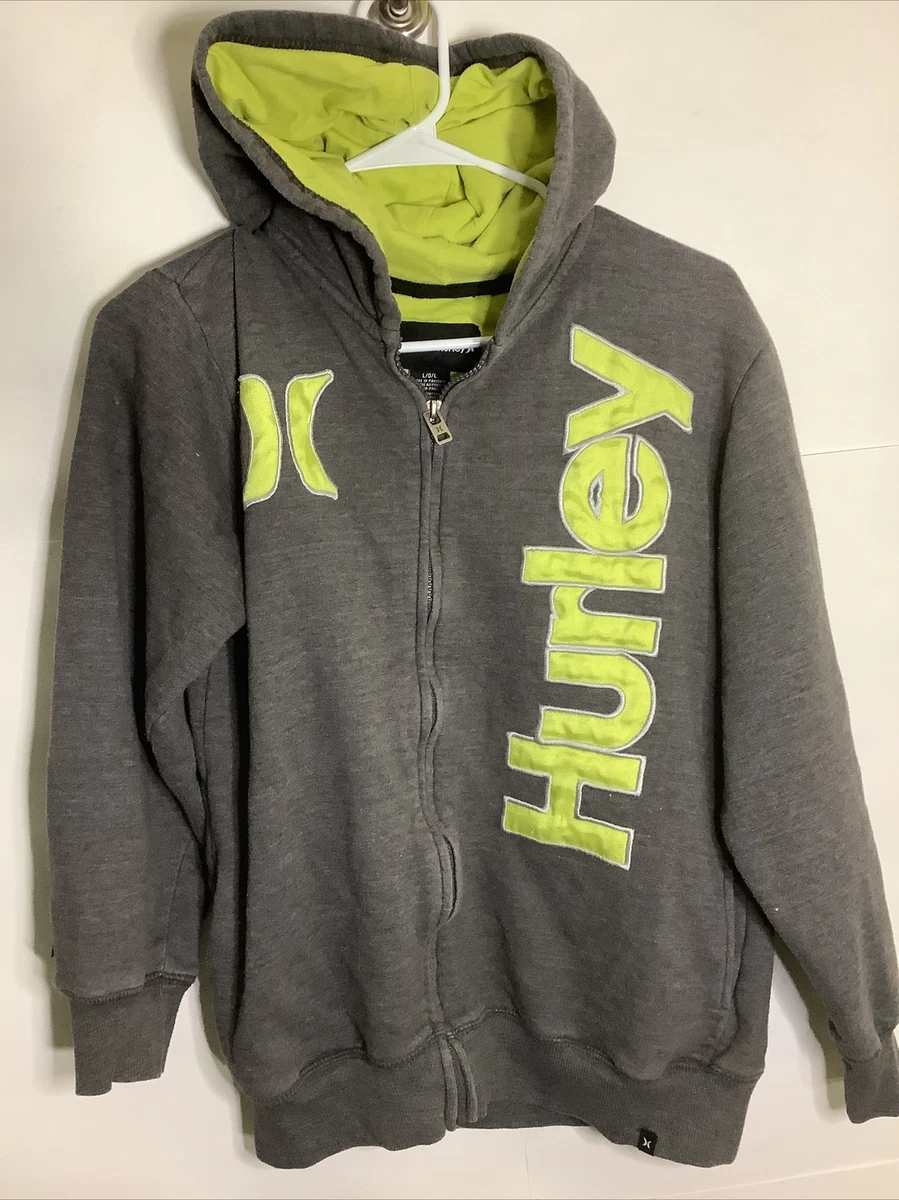 Men's Hurley Black Nascar Fleece Pullover Hoodie Size: Small