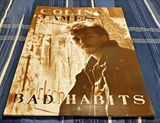COLIN JAMES - BAD HABITS - 1995 OFFICIAL / ORIGINAL WARNER MUSIC CANADA POSTER