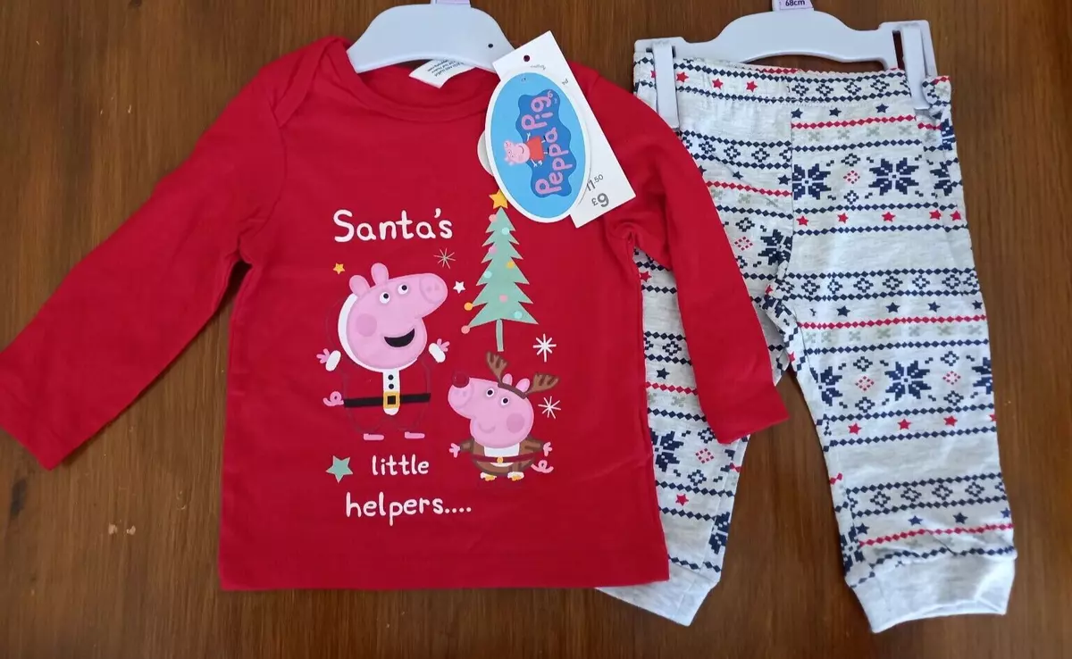 Peppa christmas pyjamas new arrivals