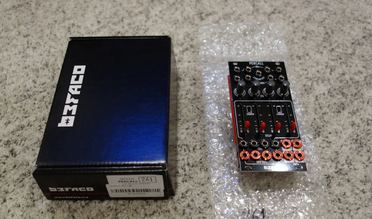 Befaco Percall Four-Channel Envelope + VCA Eurorack Module New