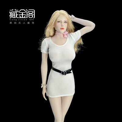 1/6 Office Beauty White Sexy Dress Belt Tie Female Clothes Set Fit 12'' PH Body | eBay 1/6 Office Beauty White Sexy Dress Belt Tie Female Clothes Set Fit 12'' PH Body | eBay