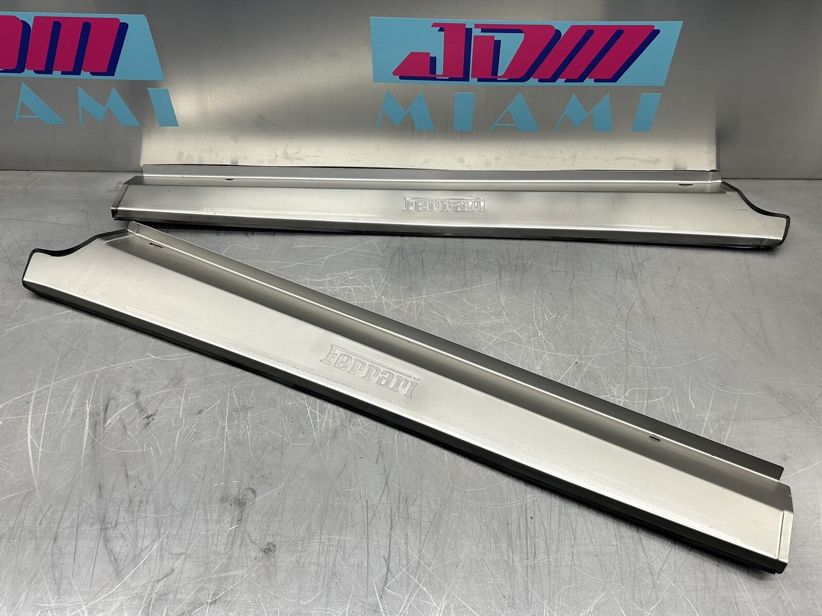 Ferrari F430 Door Sills Step Scuffs Plates Kick Panel Trim