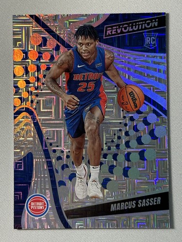 2023-24 PANINI REVOLUTION MARCUS SASSER ROOKIE LEVELS /35 DETROIT PISTONS