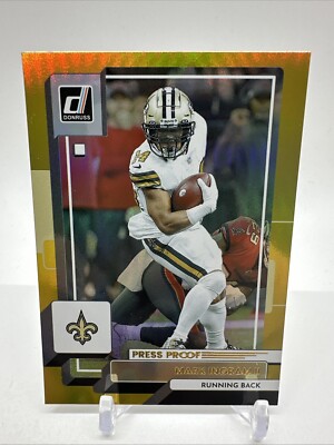 2022 Donruss Football Gold Press Proof Mark Ingram II #248