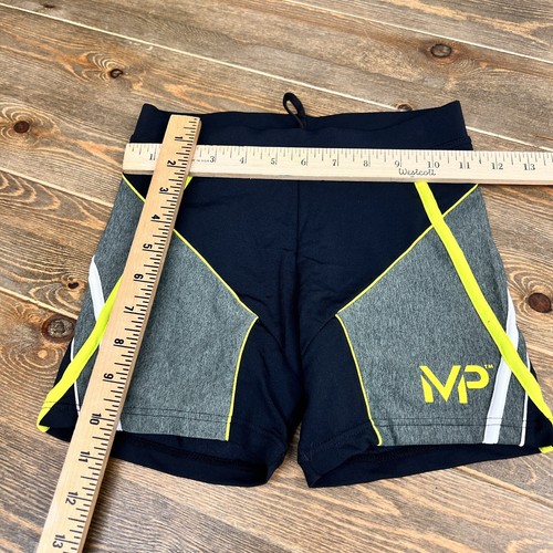 Michael Phelps 2016 Competition swim brief suit trunks 28 New NWT Black Green - Picture 5 of 6