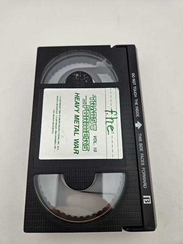 THE TRANSFORMERS Vol. 10 Heavy Metal War (1984) Big Box Betamax FHE Animation - Picture 12 of 18