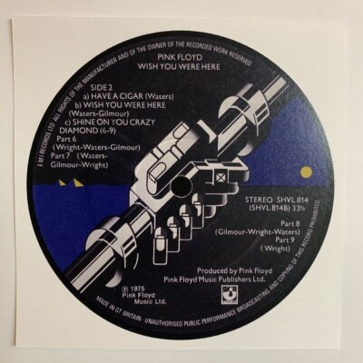 Pink Floyd   レコード PINK FLOYD / WISH YOU WERE HERE Nimbus Records Supercut (CD