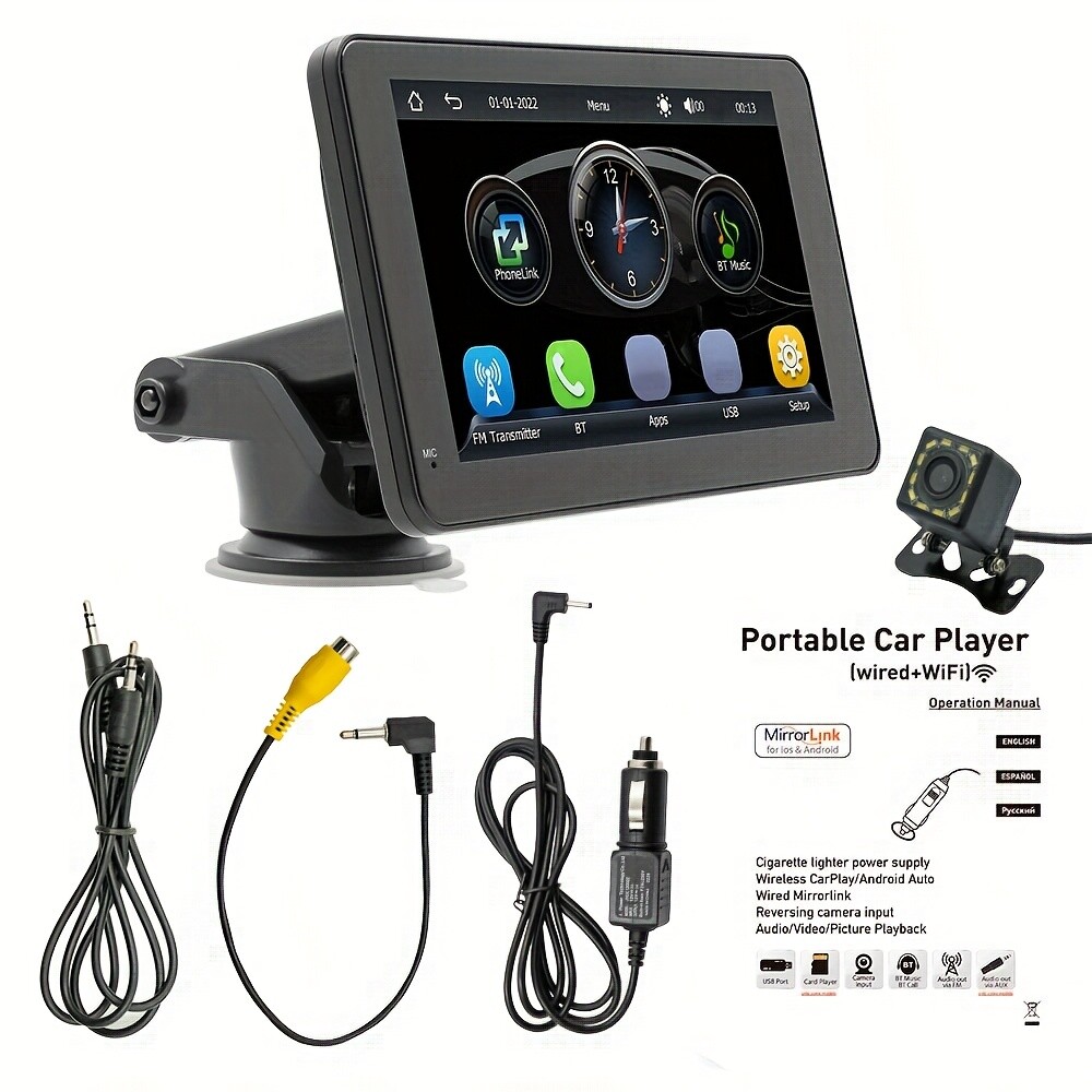 Android Auto Touch Hd Screen Universal Music Player