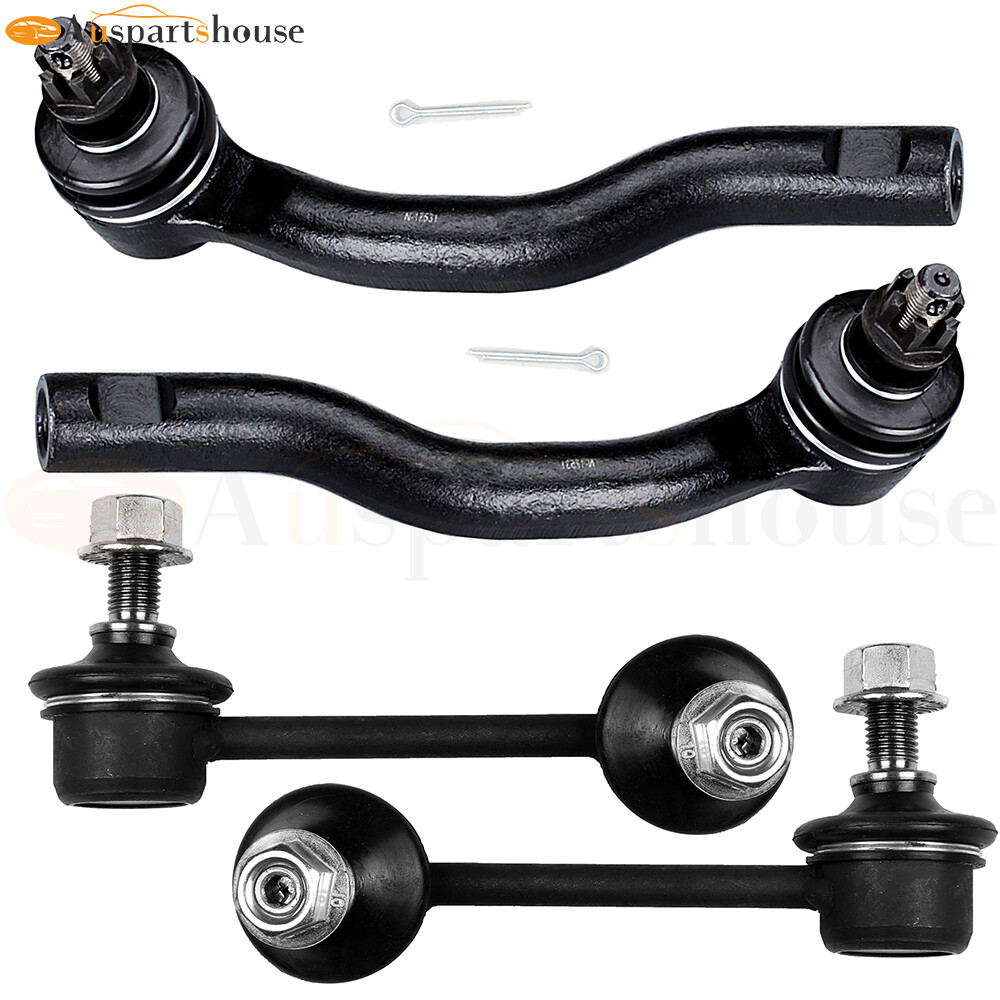 4Pcs Front Sway Bar Outer Tie Rod End For 07-12 Mazda CX-7 Suspension Kit K80158