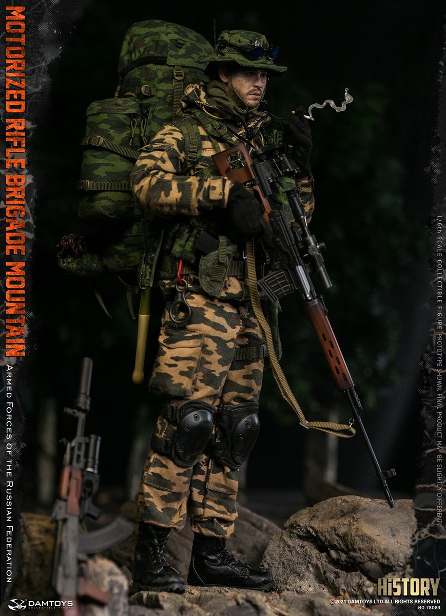 New DAMTOYS DAM 78083 MOTORIZED RIFLE BRIGADE MOUNTAIN 1/6 Action