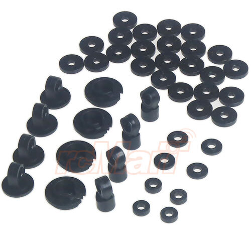 Yeah Racing Damper Pistion Head End Spring Cup Parts Shock-Gear RC Car #DSG-PA
