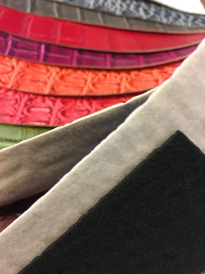 BIG NILE CROCODILE 3D textura estofamento couro sintético tecido vinil JARDIM - Imagem 3 de 4