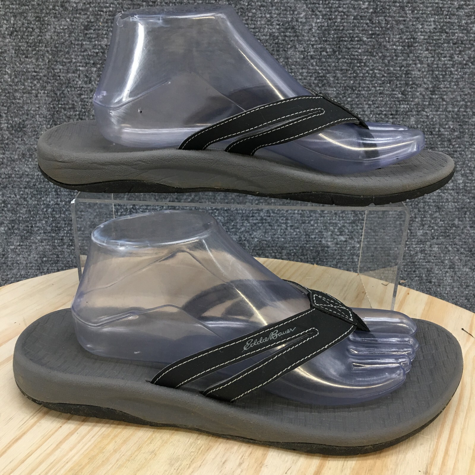 Eddie Bauer Sandal Womens 11.5 Black 