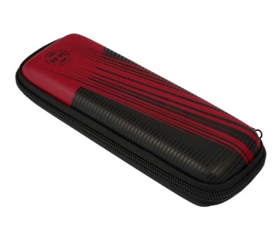 New Harrows Blaze Fire 3 Dart Case - Holds One Set Darts & Accessories - Red