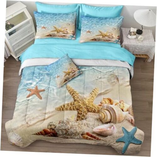 Beach Comforter Sets Size 8 Pieces Beachy Bedding Set Queen Sea Beach