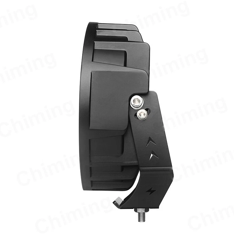 9" Round X2 Full Led Driving Spotlight Spotlamp + Side Light 12V 24V  E-Approved - Image 3 of 4