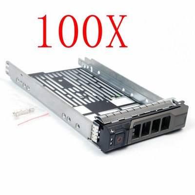 Lot of 12 Dell 3.5/" 0KG1CH SATA SAS Tray Caddy R730 R730xd R530 MD1400 MD3400