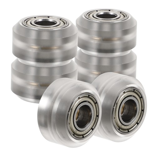 6 Pcs Fixed Pulley Accessories Nylon Bearing Wheel Plastic for Printer - 第 10/12 張圖片