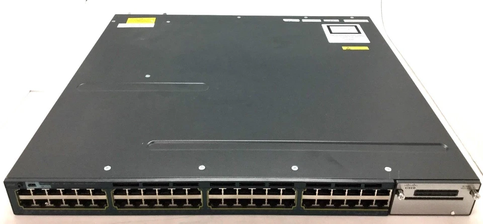 Cisco Catalyst 3560X-48T-S Switch Managed 48 ports Express Fast Ethernet Pw Cord - Image 2 of 4