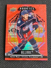 2022-23 Upper Deck Allure CARSON MEYER #118 Red Rainbow Rookie RC