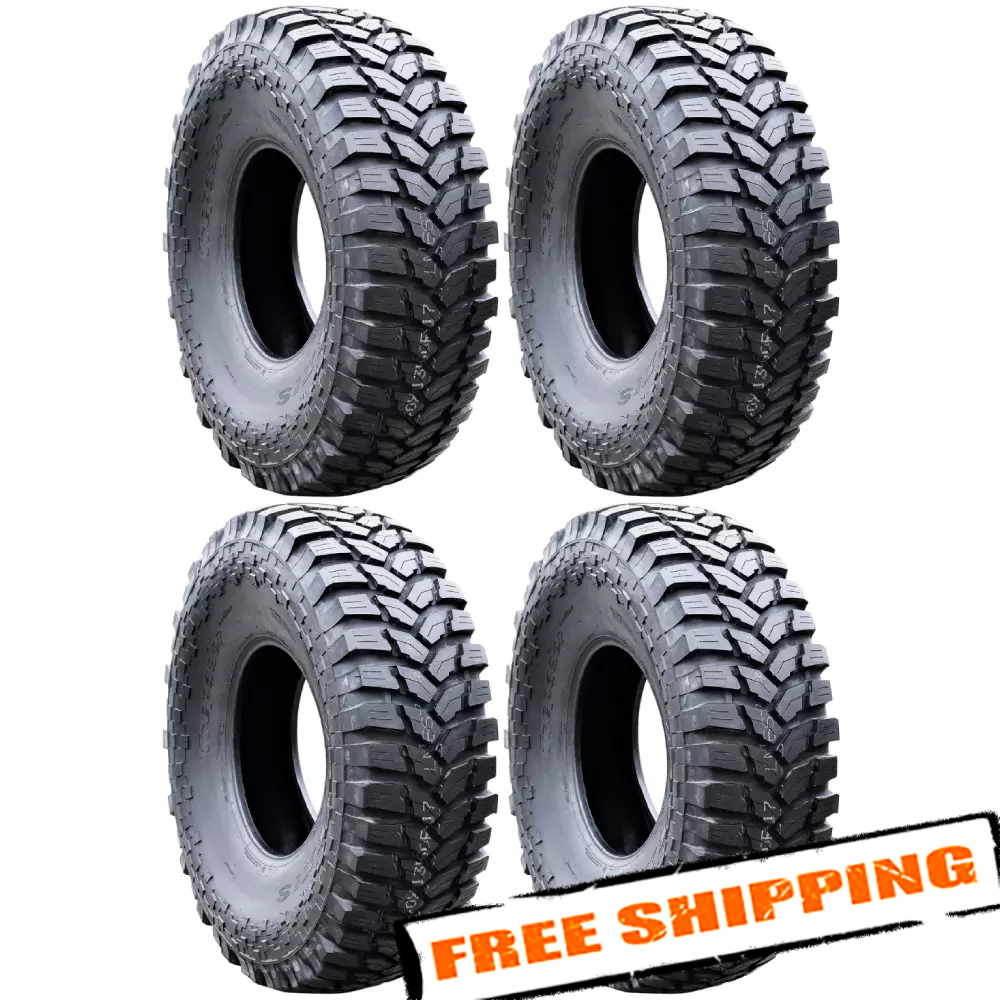 Maxxis TL30025400 Set of 4 37x12.5-17 Trepador Bias-Ply M8060