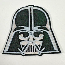Star Wars Darth Vader Embroidered Iron on Patch Appliqué - NEW