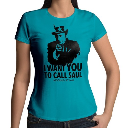 Better Call Uncle Saul Breaking Bad Funny Cool Womens Juniors Girls Tee T-Shirt - Picture 18 of 27