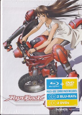 RideBack: The Complete Series Limited Edition (BD/DVD, 2011, 4-Disc Set)