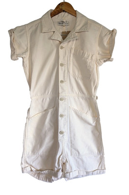 NWT Madewell x As Ever  Short Coveralls XXS XS