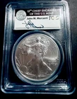 2012-W Silver Eagle PCGS MS69 1st Strike John Mercanti Signed Label West Point