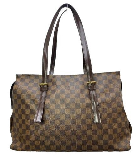 Louis Vuitton Damier Chelsea Tote Bag N51119 Shoulder Bag Brown LV Handbag