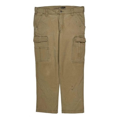 Carhartt Cargo Pants - 36W 28L Beige Cotton