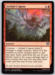 Archaic's Agony 107 Uncommon Secrets of Strixhaven