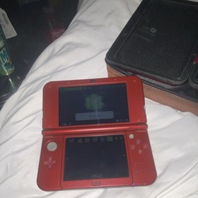 Nintendo New 3DS XL Red Handheld Console 3D Audio Technology Nintendo 3DS