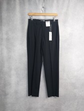 MARKS AND SPENCER TROUSERS 8 SHORT. NEW W TAGS. BLACK. STRAIGHT HIGH RISE