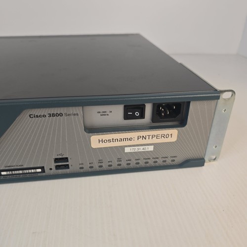 Cisco 3825 GIGABIT SERVICES ROUTER 3825 - Bild 4 von 10