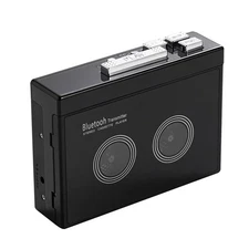 Portable Walkman Cassette Audio Music Player With Bluetooth, FM Radio, USB or...