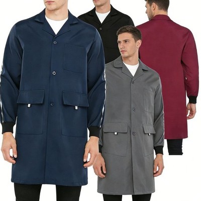 Unisex Outwear Wear-resistant Coat Workwear Jacket Construction Gardening Lab
