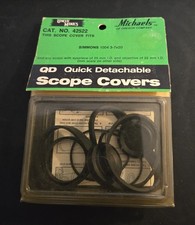 Uncle Mike's Scope Covers Simmons 3-7X20 Eyepiece 25mm Objective 22mm New
