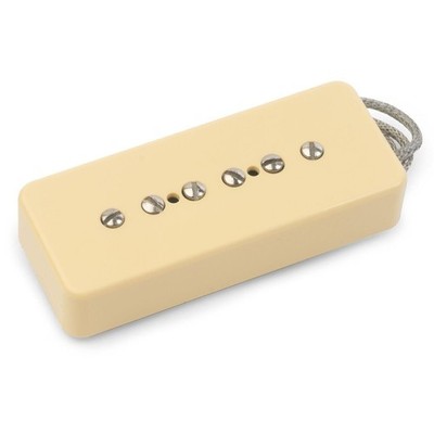 StewMac Modern Soapbar P-90 Pickup, Neck Position, RWRP, Cream Cover